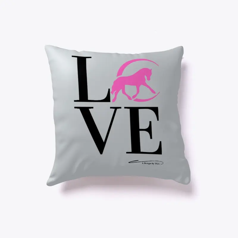 L.O.V.E. Horse Pink