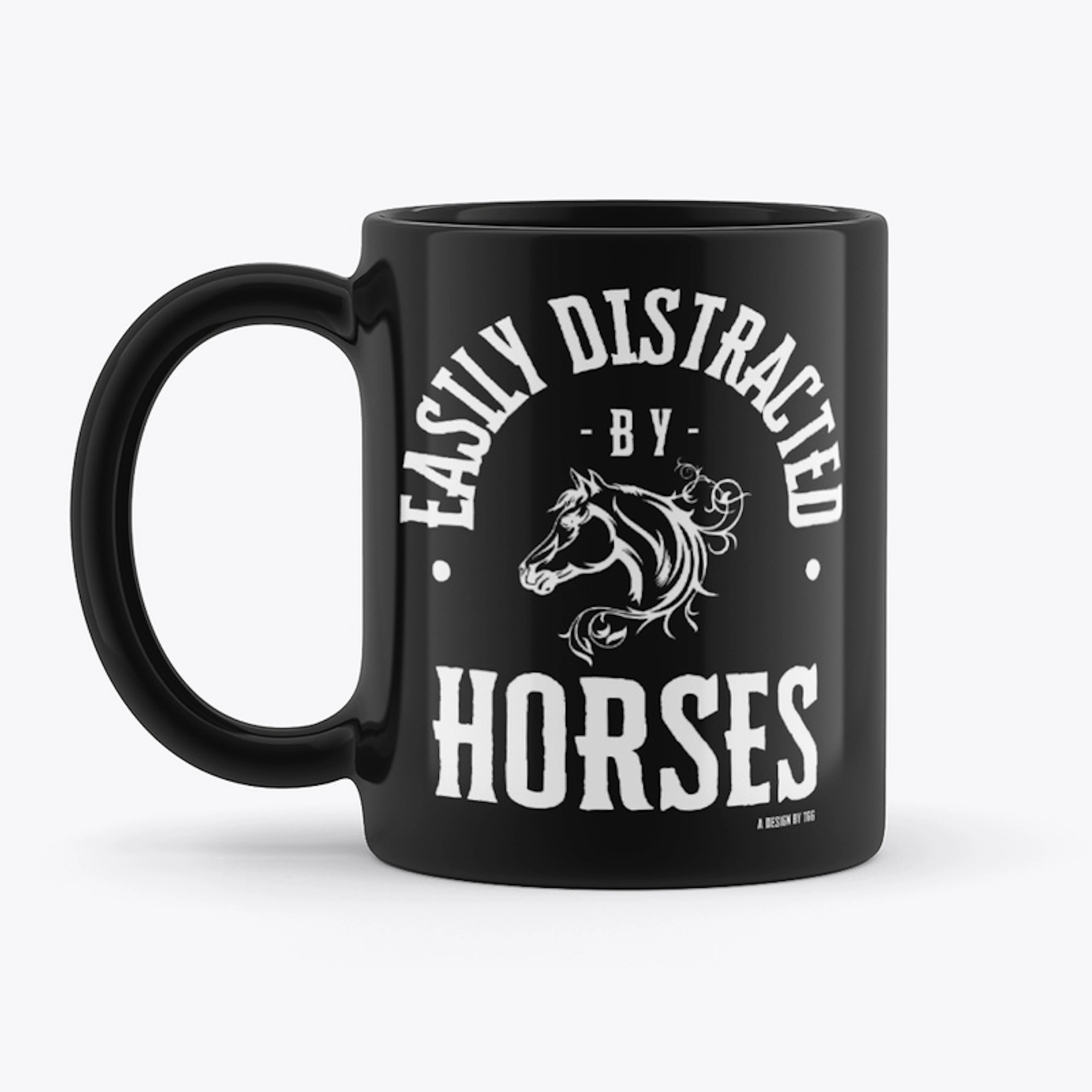 Easily Distracted - Horses