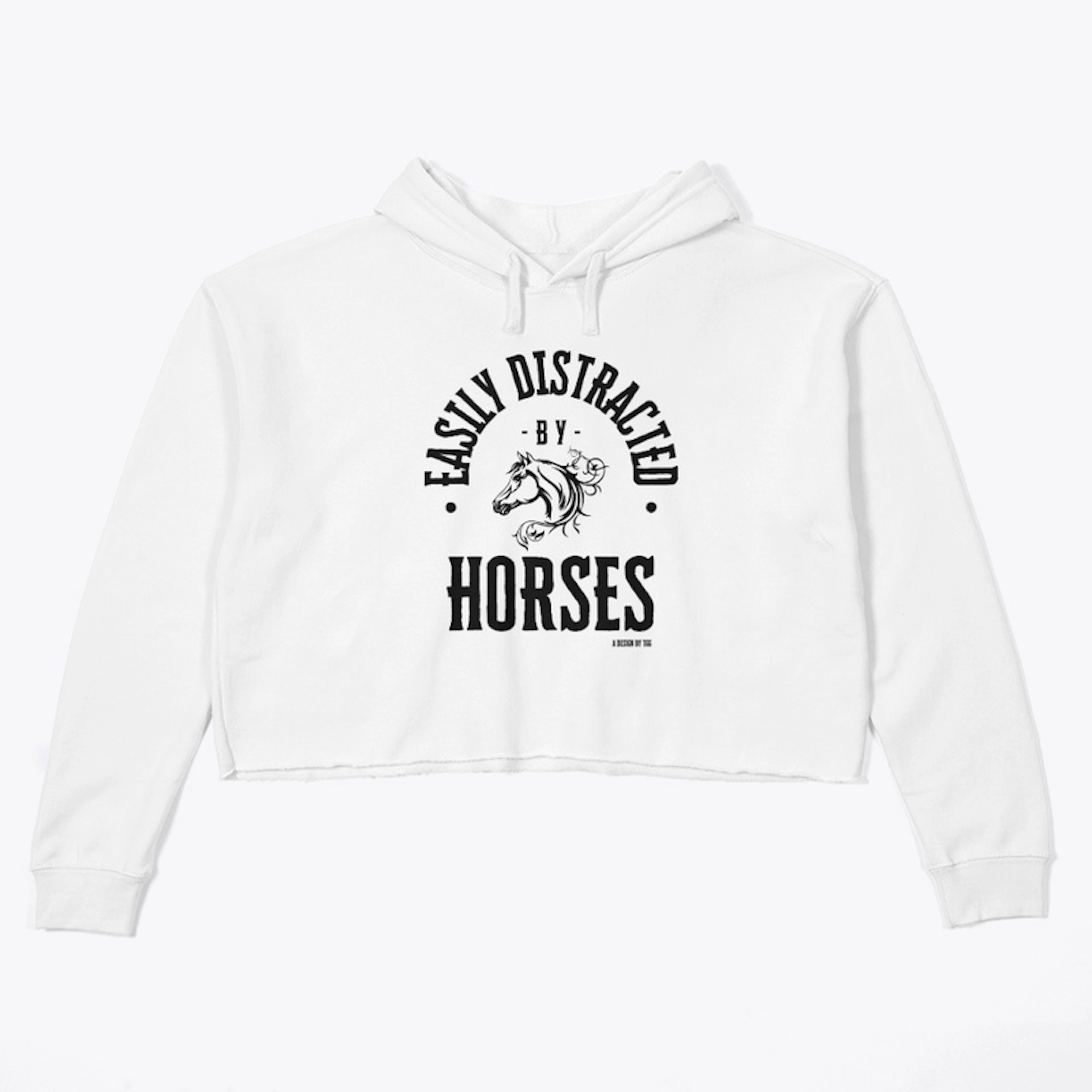 Easily Distracted - Horses (drk)