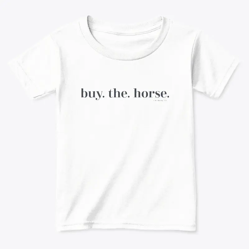 buy the horse 