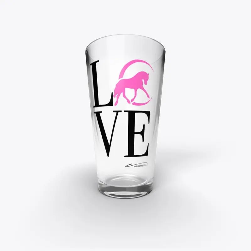 L.O.V.E. Horse Pink